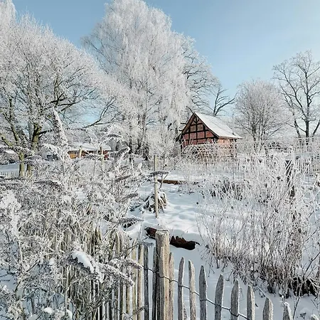 Bakehouse With Fireplace In Wildeshauser Geest 度假居